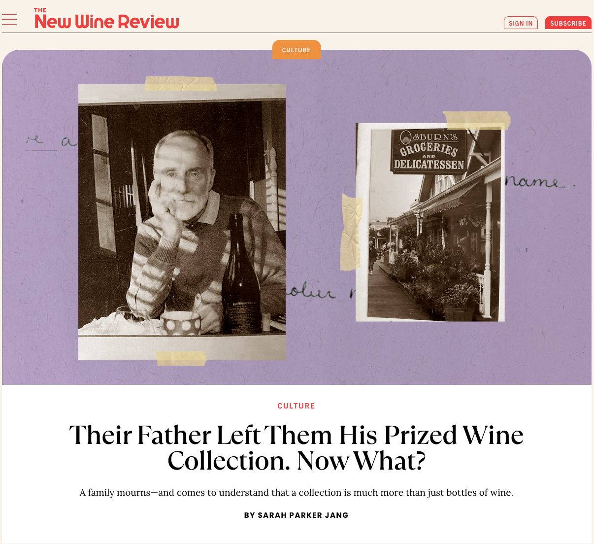 The new wine review
